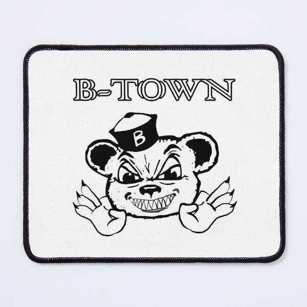 Item preview, B-Town Bear (B&W) designed and sold by JScotty4Reel.
