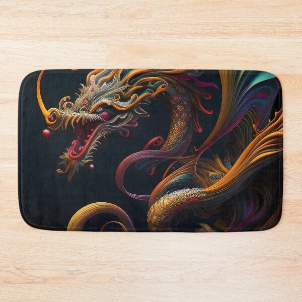 Item preview, Neon - Abstract - Chinese Dragon - Digital Art Design designed and sold by TheHappyK.