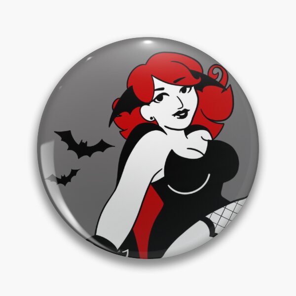 Item preview, Vampire Pin Up designed and sold by xeferinks.