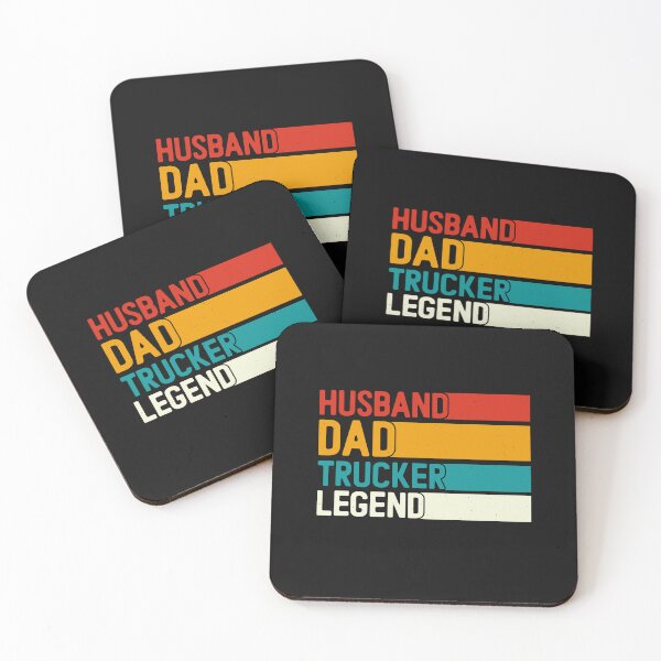 Artikelvorschau, Ehemann Papa Trucker Legende - Vintage entworfen und verkauft von Logic72.
