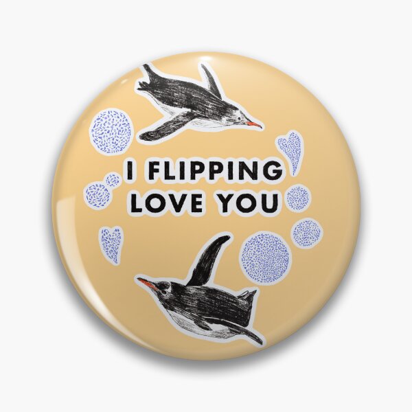 Item preview, I flipping love you designed and sold by ddanyen.