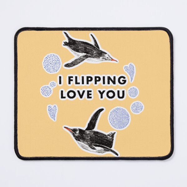 Item preview, I flipping love you designed and sold by ddanyen.