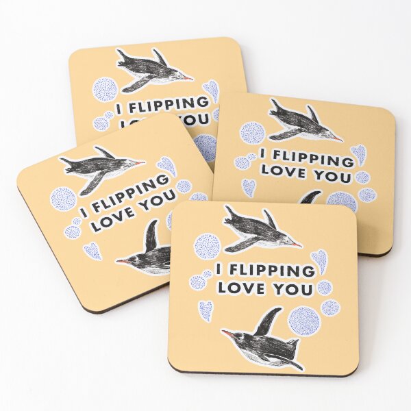 Item preview, I flipping love you designed and sold by ddanyen.