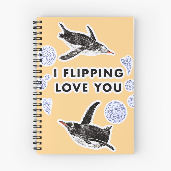 Item preview, I flipping love you designed and sold by ddanyen.