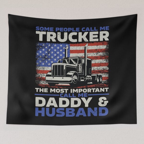 Item preview, Husband Dad Trucker Legend - Trucker Daddy and Husband designed and sold by Logic72.