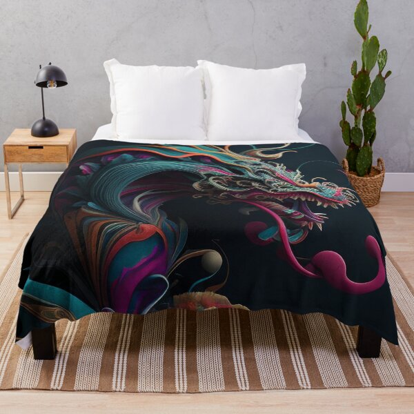 Item preview, Neon - Abstract - Chinese Dragon - Digital Art Design designed and sold by TheHappyK.