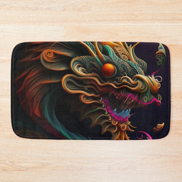 Item preview, Neon - Abstract - Chinese Dragon - Digital Art Design designed and sold by TheHappyK.