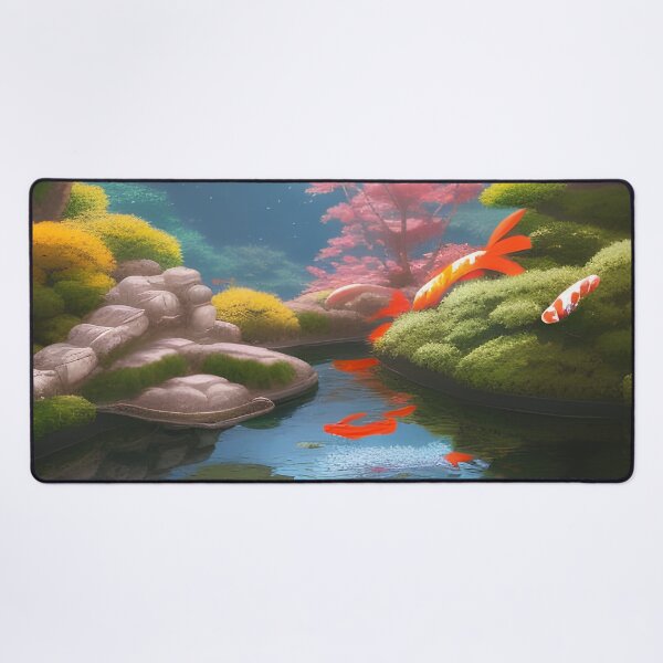 Item preview, Japanese Koi Fish Garden designed and sold by maddie-illus.