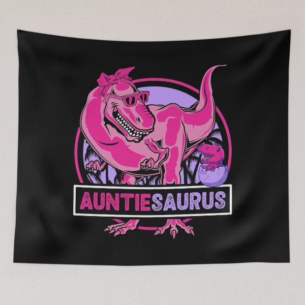 Item preview, Auntiesaurus T-Rex Funny Aunt Love Matching Family Dinosaur designed and sold by design880.