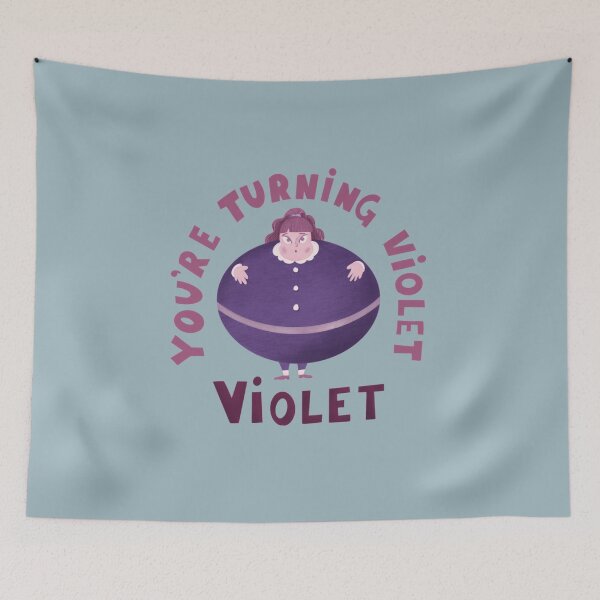 Item preview, Violet Youre Turning Violet  Willy Wonky   designed and sold by MichaelaWoa.