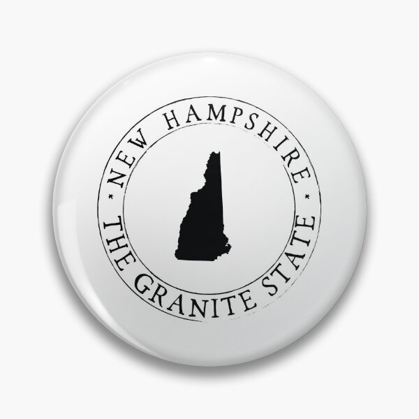 Item preview, New Hampshire State Round Emblem designed and sold by Daily Miracles.