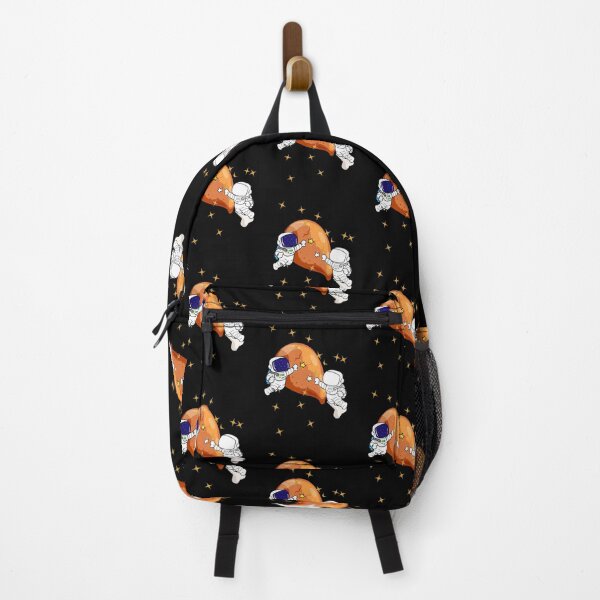 Item preview, Astronauts and a Chicken Leg in Space designed and sold by Rachel July.