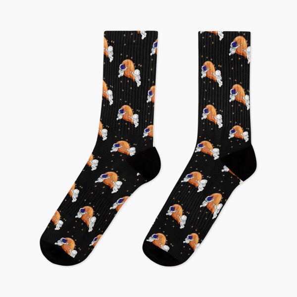 Item preview, Astronauts and a Chicken Leg in Space designed and sold by Rachel July.