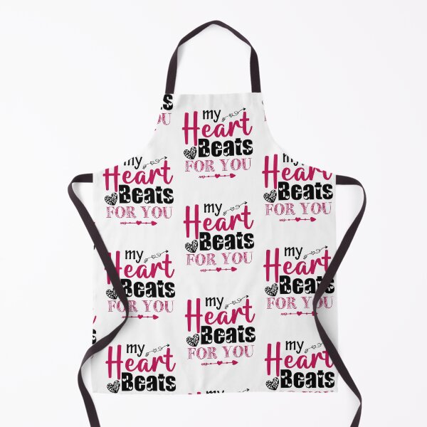 Item preview, My Heart Beats For You - Cute Valentine's Day Design for Couples by FanityPrints designed and sold by FanityPrints.