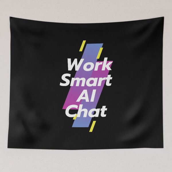 Item preview, Chatgpt work smart AI chat designed and sold by ProTeeBro.