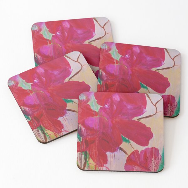 Item preview, Stained glass azalea painting designed and sold by SoelleBloom.