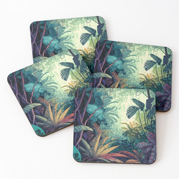 Item preview, Junglecore wall design designed and sold by SenkiAlphonse.