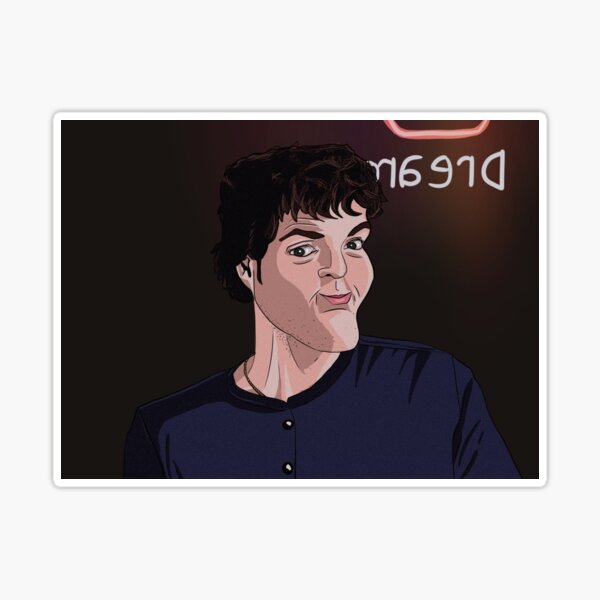 Dream face reveal  Sticker for Sale by vpink1