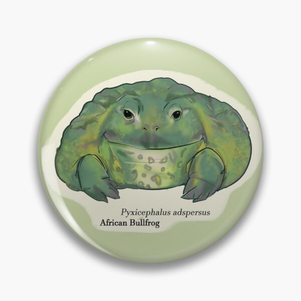 Item preview, African Bullfrog (Froggy Friends) designed and sold by GoodToad.