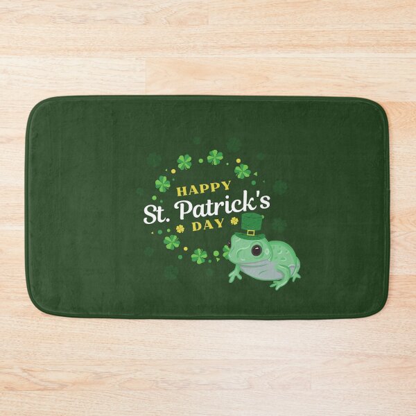 Item preview, Happy St. Patrick's Day Frog designed and sold by RoserinArt.