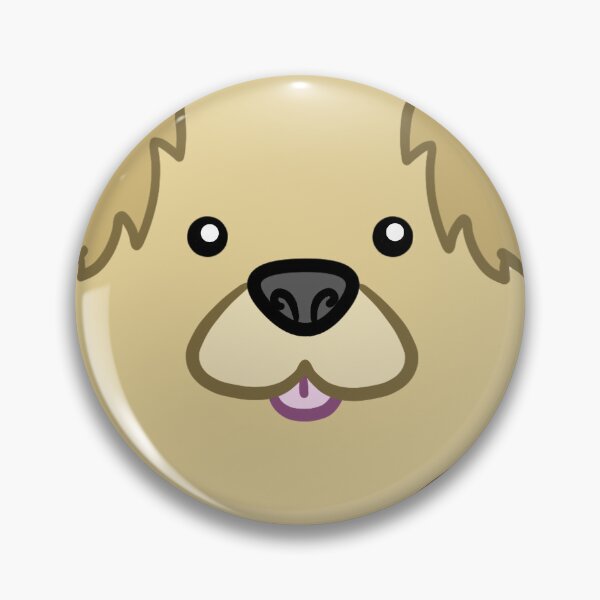 Item preview, Round Boi (Golden Retriever) designed and sold by TheLooneyChick.
