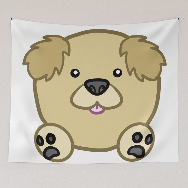 Item preview, Round Boi (Golden Retriever) designed and sold by TheLooneyChick.