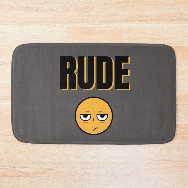 Item preview, Rude, Yes I am Rude Attitude Emoji Self-Awareness, Self-Acceptance designed and sold by LGbubble.