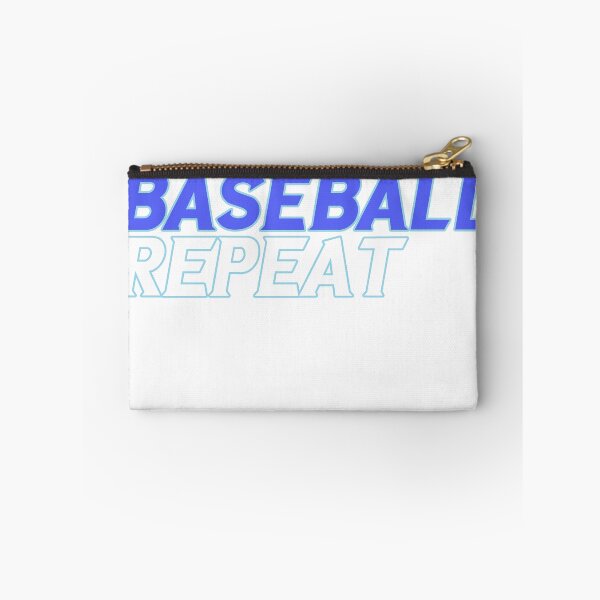 Item preview, EAT SLEEP BASEBALL REPEAT designed and sold by Val-Universe.