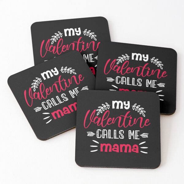 Item preview, My Valentine Calls Me Mamma - Cute Valentine's Day Design for Boys and Girls by FanityPrints designed and sold by FanityPrints.
