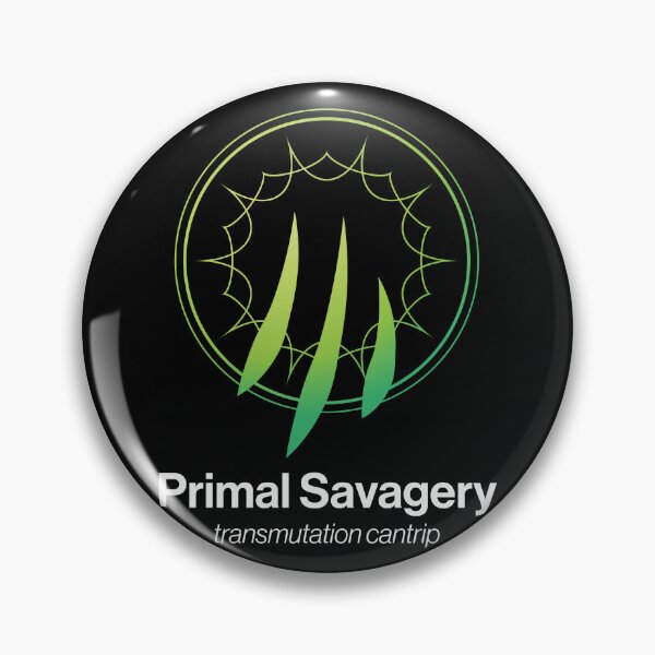 Item preview, Primal Savagery Spell Symbol designed and sold by Unspelled.