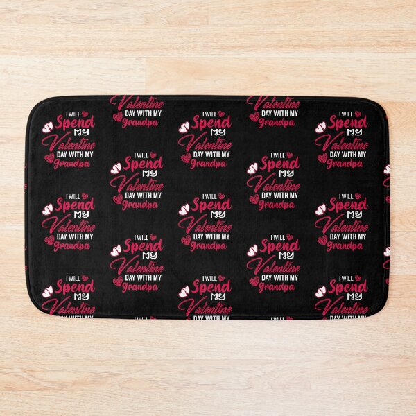 Item preview, I will Spend My Valentine Day With Grandpa - Cute Valentine's Day Design for Grandkids by FanityPrints designed and sold by FanityPrints.
