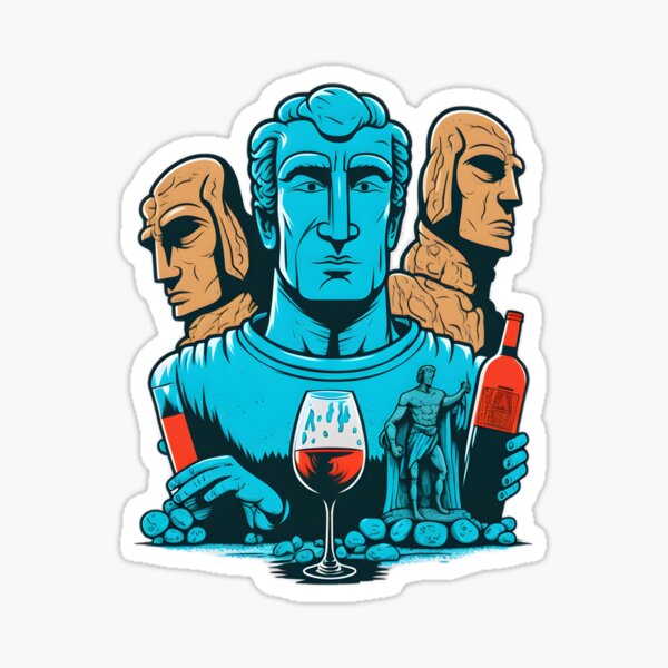 emoji de moai com vinho* : r/HUEstation