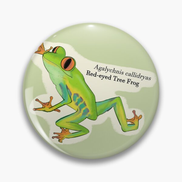 Item preview, Red-eyed Tree Frog (Froggy Friends) designed and sold by GoodToad.