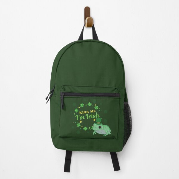 Item preview, Kiss Me I'm Irish Frog designed and sold by RoserinArt.