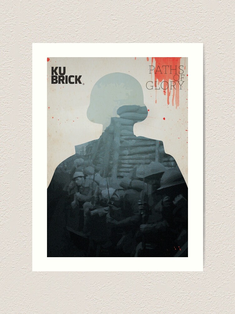 Paths of glory Kirk Douglas vintage movie poster print