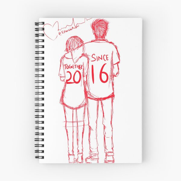 Item preview, Together Since 2016 Couple designed and sold by KawaiiAeon.