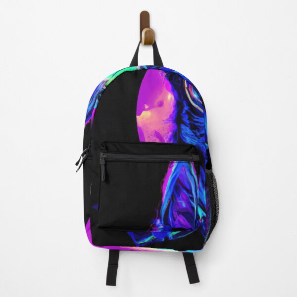 Item preview, Cute Futuristic Pup in a Synthwave Wonderland designed and sold by Cosmic-graphics.