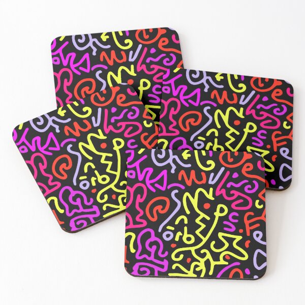 Item preview, Memphis Pattern Colorful Doodle designed and sold by Timegraf.