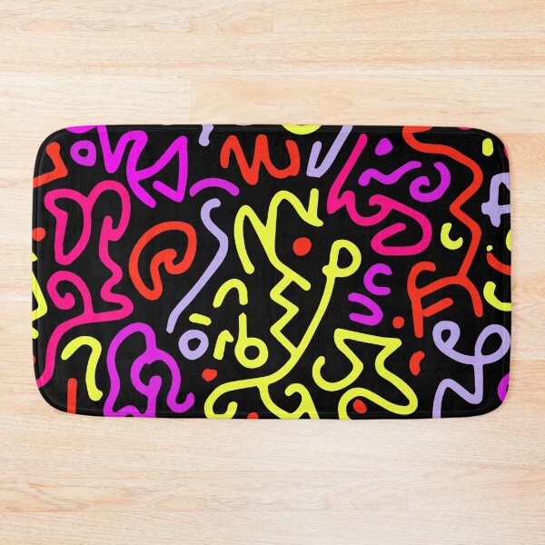 Item preview, Memphis Pattern Colorful Doodle designed and sold by Timegraf.