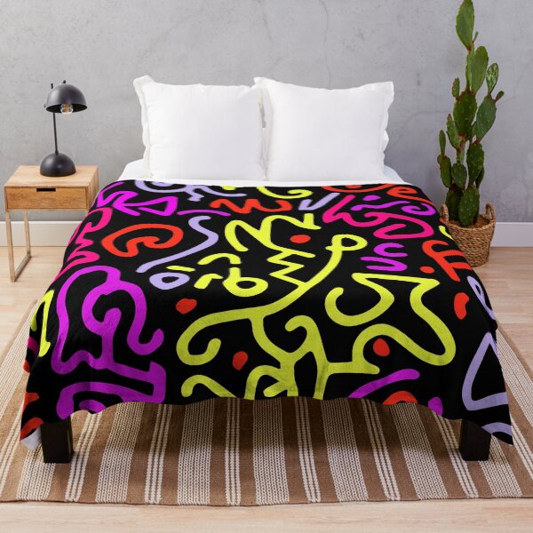 Item preview, Memphis Pattern Colorful Doodle designed and sold by Timegraf.