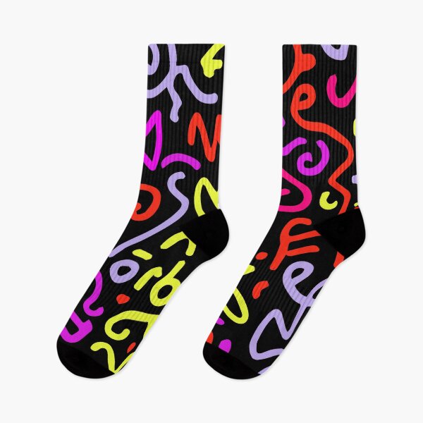 Item preview, Memphis Pattern Colorful Doodle designed and sold by Timegraf.
