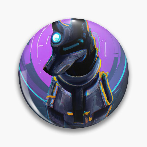 Item preview, A lovely Technicolor Dog in a Futuristic World designed and sold by Cosmic-graphics.