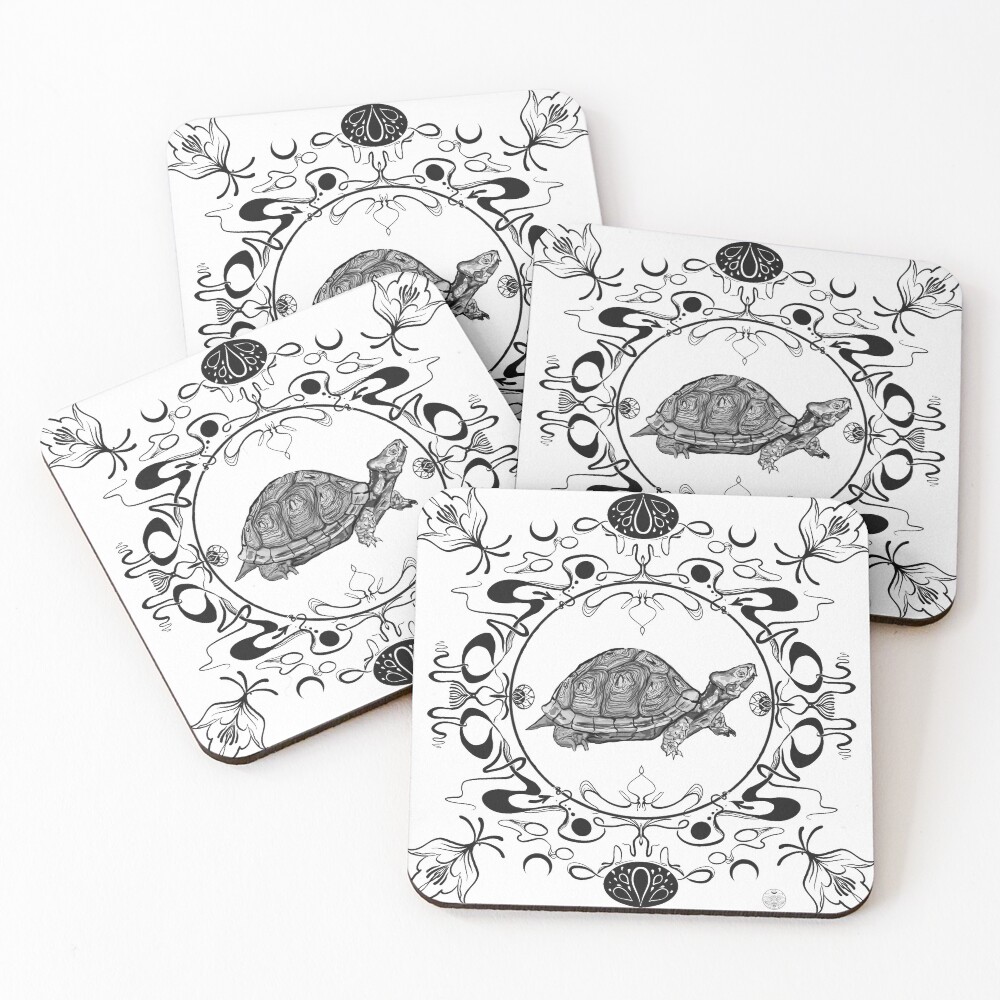Item preview, Coasters (Set of 4) designed and sold by MothMoonNectar.