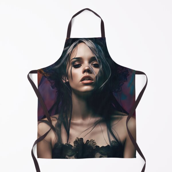 Item preview, Wednesday Addams with Colors Art designed and sold by destinykrainbow.