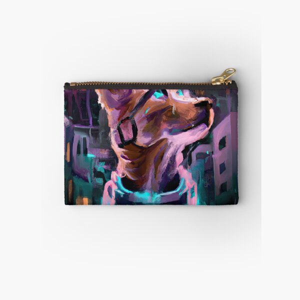 Item preview, Cyber Dog A Techno Dream in a Synthwave World designed and sold by Cosmic-graphics.
