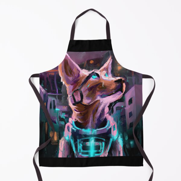 Item preview, Cyber Dog A Techno Dream in a Synthwave World designed and sold by Cosmic-graphics.