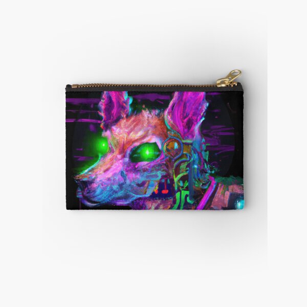 Item preview, A Neon doggo Adventure in a Technicolor World designed and sold by Cosmic-graphics.