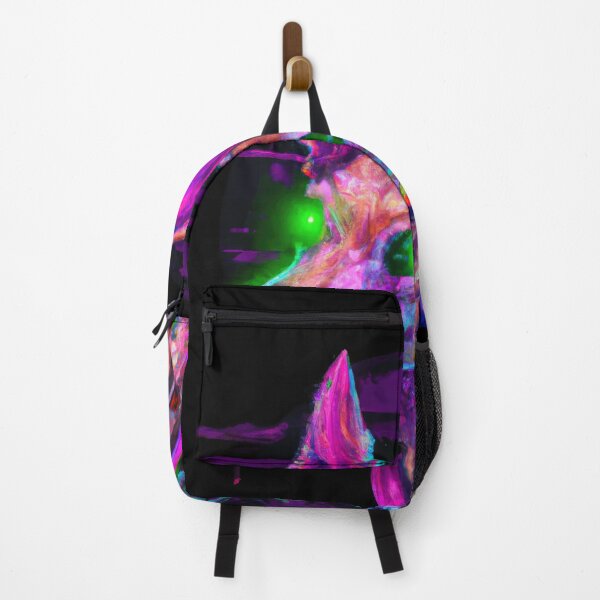 Item preview, A Neon doggo Adventure in a Technicolor World designed and sold by Cosmic-graphics.
