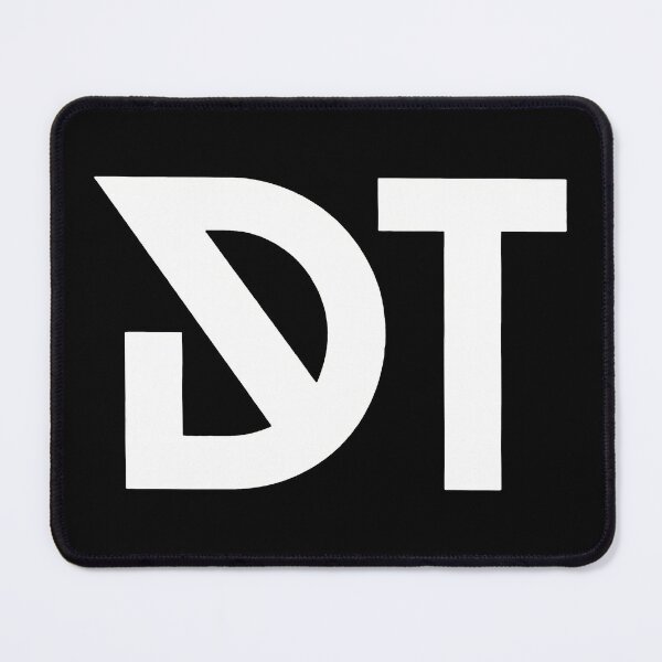 Item preview, Dark Tranquillity White Monogram Logo designed and sold by FiveFifteen.