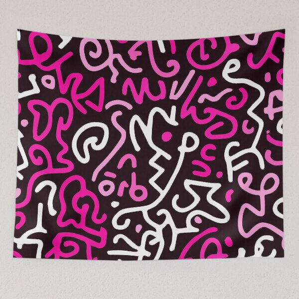 Item preview, Memphis Pattern Colorful Doodle designed and sold by Timegraf.